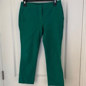 Ann Taylor Green Signature Pants